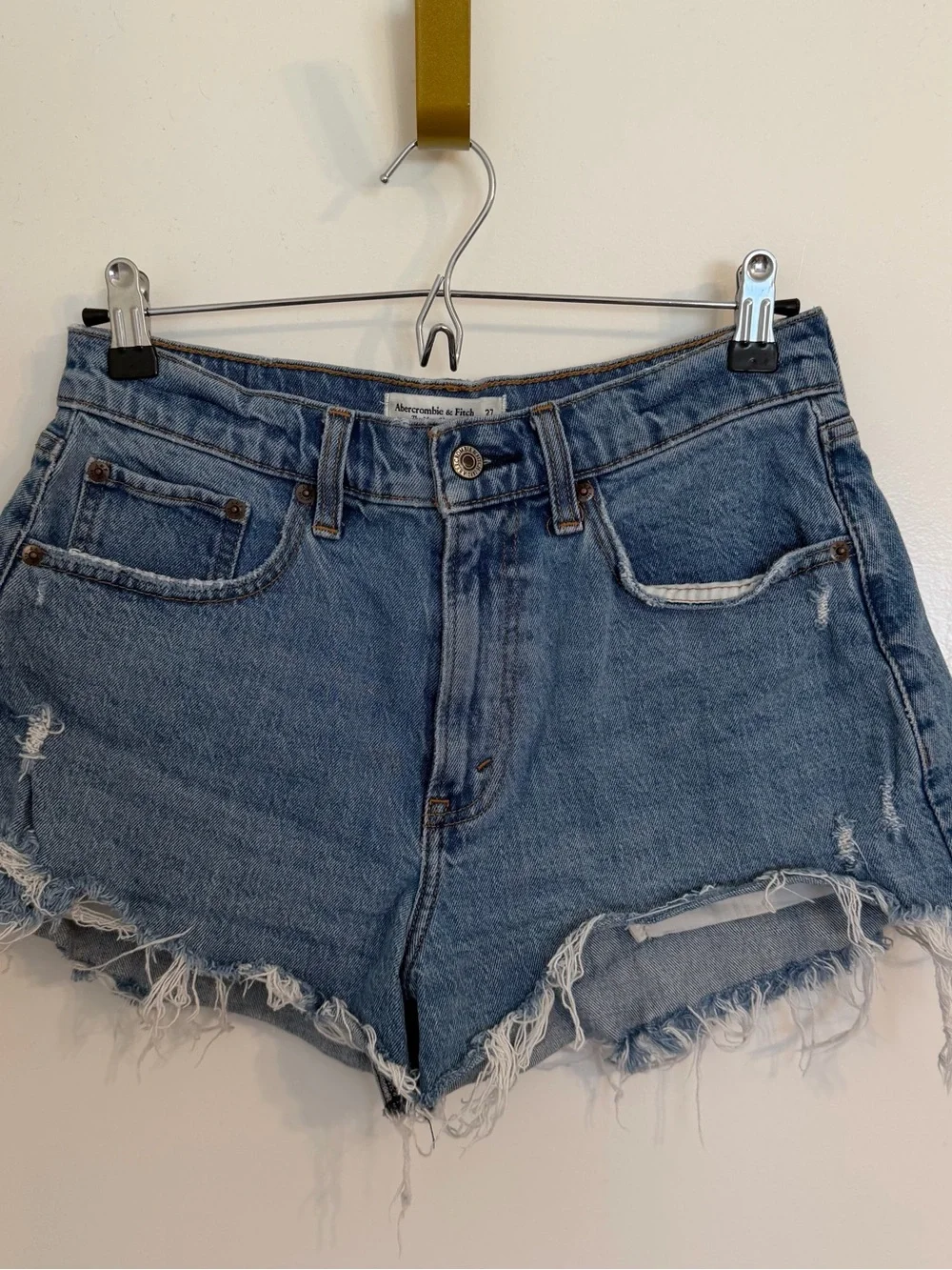 Abercrombie & Fitch | Mom Shorts | 27 | Curve Love High Rise